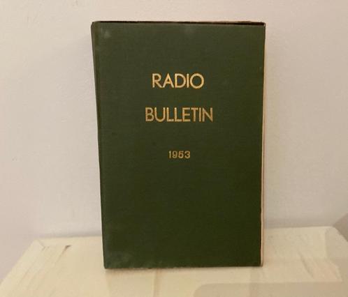 Radio Bulletin 1953 - bevat jaargang 1956 - Belgische editie, Antiek en Kunst, Antiek | Tv's en Audio, Ophalen of Verzenden