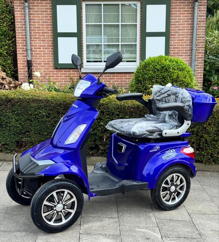 MOBIETECH X5 Scootmobiel 25km/u 4wiel scooter 2025 (Nieuwe), Diversen, Rolstoelen, Zo goed als nieuw, Elektrische rolstoel, Inklapbaar
