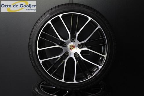 Originele Porsche Panamera Exclusive Design Sport Zwart Wint, Auto-onderdelen, Banden en Velgen, Banden en Velgen, Winterbanden