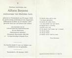 Gewapende weerstander 40-45 brigade Piron Alfons Beyens, Collections, Images pieuses & Faire-part, Enlèvement ou Envoi