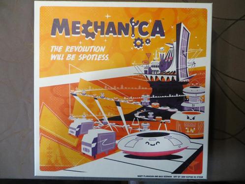 Mechanica, Hobby en Vrije tijd, Gezelschapsspellen | Bordspellen, Zo goed als nieuw, Een of twee spelers, Drie of vier spelers