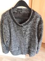 vest dames met knoopjes, Ophalen of Verzenden, Zo goed als nieuw, Maat 46/48 (XL) of groter, Zwart