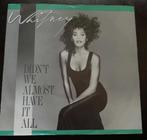 Vinyl 45trs- Whitney Houston- didn't we almost have it all, CD & DVD, Vinyles Singles, Utilisé, Enlèvement ou Envoi