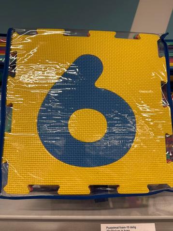Choice puzzelmat met cijfers 1–9, 3030 cm beschikbaar voor biedingen