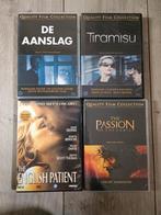 dvd's (The English patiënt, De aanslag, The passion of the C, Comme neuf, Enlèvement ou Envoi, Drame