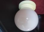 plafondlamp, Huis en Inrichting, Lampen | Plafondlampen, Ophalen, Gebruikt, Glas