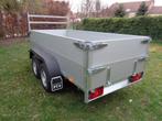 dubbelas alu 300 x 130 750kg met coc attest bwj 2025, Ophalen, Zo goed als nieuw