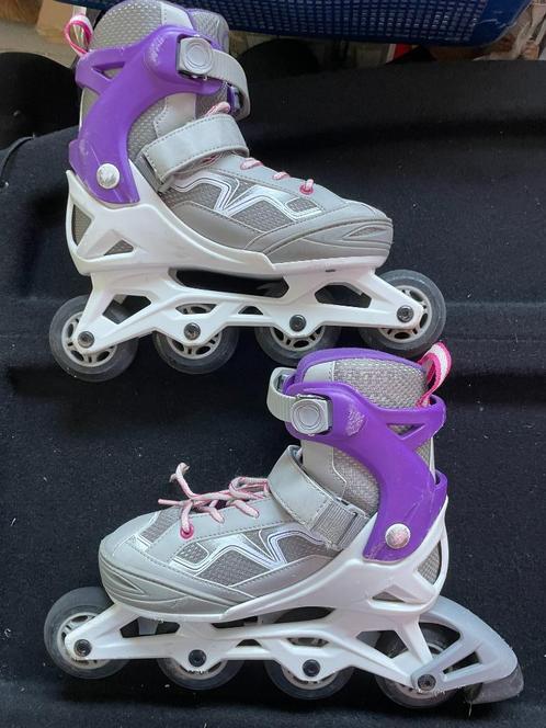 Skeelers Oxelo FIT3, Sport en Fitness, Skeelers, Gebruikt, Inline skates 4 wielen, Overige merken, Kinderen, Verstelbaar, Ophalen of Verzenden