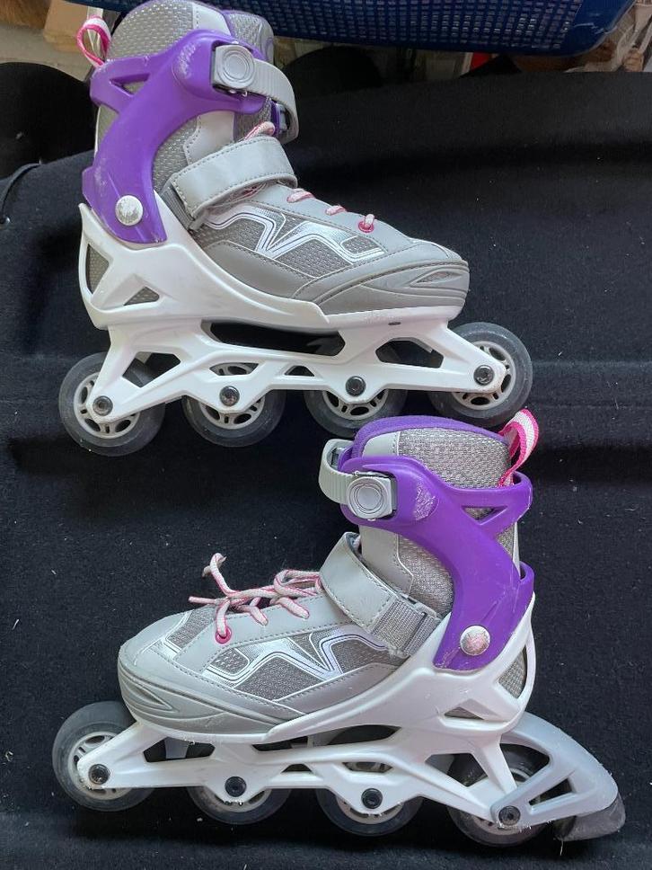 Skeelers Oxelo FIT3, Sport en Fitness, Skeelers, Gebruikt, Inline skates 4 wielen, Overige merken, Kinderen, Verstelbaar, Ophalen of Verzenden