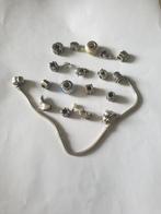 Bracelet marque simstars en argent 925, Bijoux, Sacs & Beauté, Bracelets, Enlèvement ou Envoi, Avec bracelets à breloques ou perles