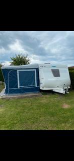 Caravane Hobby 560 - Middelkerke, Caravans en Kamperen, Caravans, Particulier, Luifel, Hobby