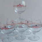 6 verres st Feuillien édition Noël, Comme neuf, Enlèvement ou Envoi