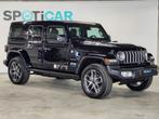 Jeep Wrangler 4xe Sahara, Auto's, Automaat, Zwart, Zwart, Hybride Elektrisch/Benzine