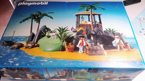 Set Playmobil 1992 L'ile au trésor 3799 complet à 95%, Kinderen en Baby's, Speelgoed | Playmobil, Ophalen of Verzenden