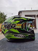 Crosshelm Rocc met anti-fog-scratch spiegelbril, Motoren, Ophalen, M, Offroadhelm