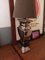 lampe et abat jour, Enlèvement, Utilisé, Moins de 50 cm, Moderne design irise Argent cuivre