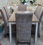 Table à manger + 6 chaises – très bon état, Jardin & Terrasse, Ensembles de jardin, Enlèvement, Bois