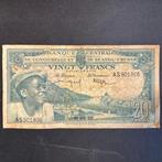 Congo belge - 20 francs 1959 - P 31 - F-VF - 0132, Envoi, Autres pays, Billets en vrac