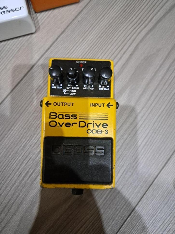 Boss Overdrive ODB3, Muziek en Instrumenten, Effecten, Gebruikt, Distortion, Overdrive of Fuzz, Ophalen of Verzenden