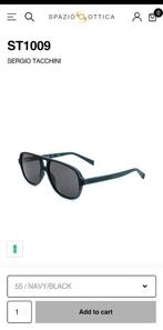 Lunette de soleil Sergio tacchini, Handtassen en Accessoires, Zonnebrillen en Brillen | Heren, Ophalen, Zo goed als nieuw, Bril