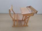 Antieke houten schoolbank, Antiek en Kunst, Ophalen
