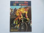 wielerkaart 1995 team saeco  mario cipollini  signe, Verzenden, Zo goed als nieuw
