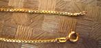 Chaîne plaqué or jaune - 35 cm, Envoi, Utilisé, Jaune, Or