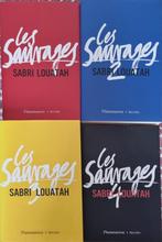 4 livres Les Sauvages de Sabri Louatah, Enlèvement, Comme neuf