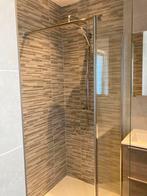 Douchewand met draaipaneel, B 77/79 cm - H 197,5 cm, Ophalen, Gebruikt, Glas, Douche