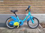 Kinderfiets Btwin 14 inch met zijwieltjes, Fietsen en Brommers, Ophalen, Zijwieltjes, Gebruikt, B-Twin