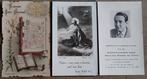 3 oude rouwprentjes (jaren '20-'30), Verzamelen, Ophalen of Verzenden
