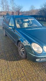 Te koop Mercedes E klasse, Auto's, Achterwielaandrijving, Beige, Leder, 5 deurs