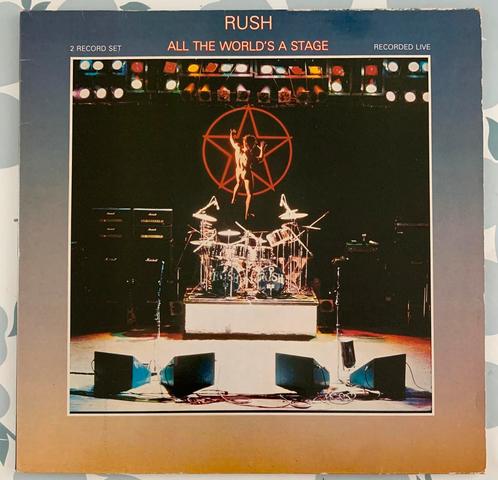Rush - All the world’s a stage (enkel ophalen) zie foto’s, Cd's en Dvd's, Vinyl | Hardrock en Metal, Gebruikt, Ophalen