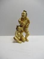 erotische netsuke japans chinees, Antiquités & Art, Art | Sculptures & Bois, Enlèvement ou Envoi