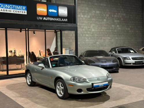 Mazda MX-5 1.6i 16v NBFL Silver Blues, Zeer mooie staat, Autos, Mazda, Entreprise, Achat, MX-5, ABS, Airbags, Verrouillage central