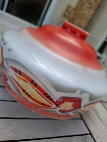 Opaline glasarmatuur beschikbaar voor biedingen