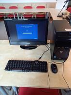 Computerset: pc, scherm, muis en toetsenbord, Avec moniteur, Hp, Intel Core i5, Enlèvement