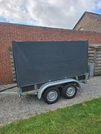 REMORQUE DOUBLE ESSIEUX BACHEE, Auto diversen, Aanhangers en Bagagewagens, Ophalen, Zo goed als nieuw