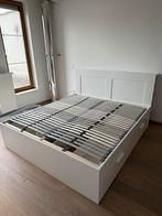 IKEA Brimnes Bed frame met opberger en lattenbodem 180x200cm, Ophalen, Zo goed als nieuw, 200 cm