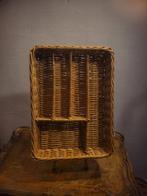 Panier organisateur à couverts, Enlèvement ou Envoi, Osier, Comme neuf, Panier