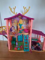 Enchantimals huis + 2 poppen, Ophalen, Gebruikt