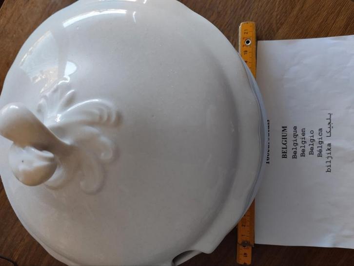 Bol à soupe rétro en porcelaine allemande Tirschenreuth Bava, Maison & Meubles, Lampes | Plafonniers, Enlèvement ou Envoi