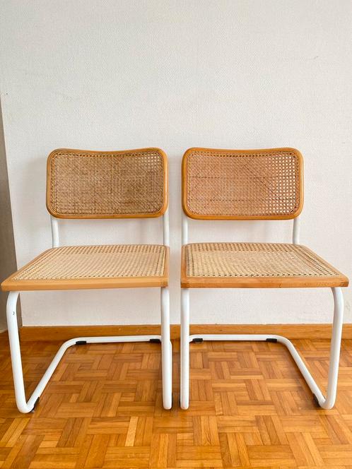 Vintage Marcel Breuer Cesca stoelen, Antiek en Kunst, Antiek | Meubels | Stoelen en Sofa's, Ophalen of Verzenden