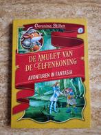 Boek Geronimo Stilton: De Amulet Van De Elfenkoning, Enlèvement, Comme neuf, Geronimo Stilton