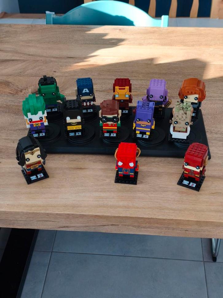 Lego Brick Headz Marvel DC, Kinderen en Baby's, Speelgoed | Duplo en Lego, Zo goed als nieuw, Lego, Complete set, Ophalen of Verzenden
