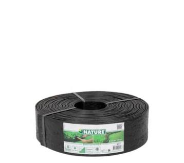 Nature borderrand 12cm 24m zwart beschikbaar voor biedingen