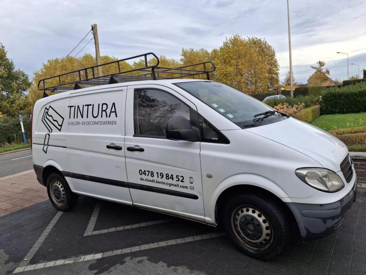 mercedes vito, Auto's, Bestelwagens en Lichte vracht, Particulier, Trekhaak, Mercedes-Benz, Diesel, Handgeschakeld, Ophalen