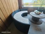 Lounge set rotan, 4 aparte delen, Ophalen, 4 zitplaatsen, Rotan, Zo goed als nieuw