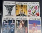 Vintage maandblad The world of interiors, 1986, 6 stuks, Boeken, Ophalen of Verzenden, Gelezen, Architectuur algemeen
