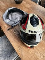 Shark helm met helder en donker vizier en beschermtas., Motoren, Kleding | Motorhelmen